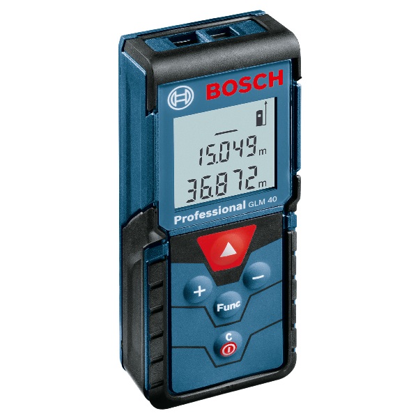 Bosch GLM 40 Professional - Medidor láser de 40 metros - Referencia 0601072900